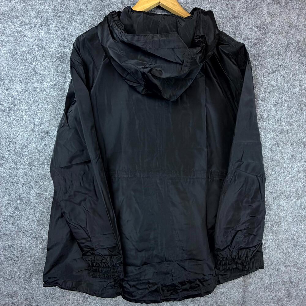 Atoir Sports Club The Athlete Jacket Womens 6 Black‎ Drawstring Waist Hooded - Picture 2 of 7